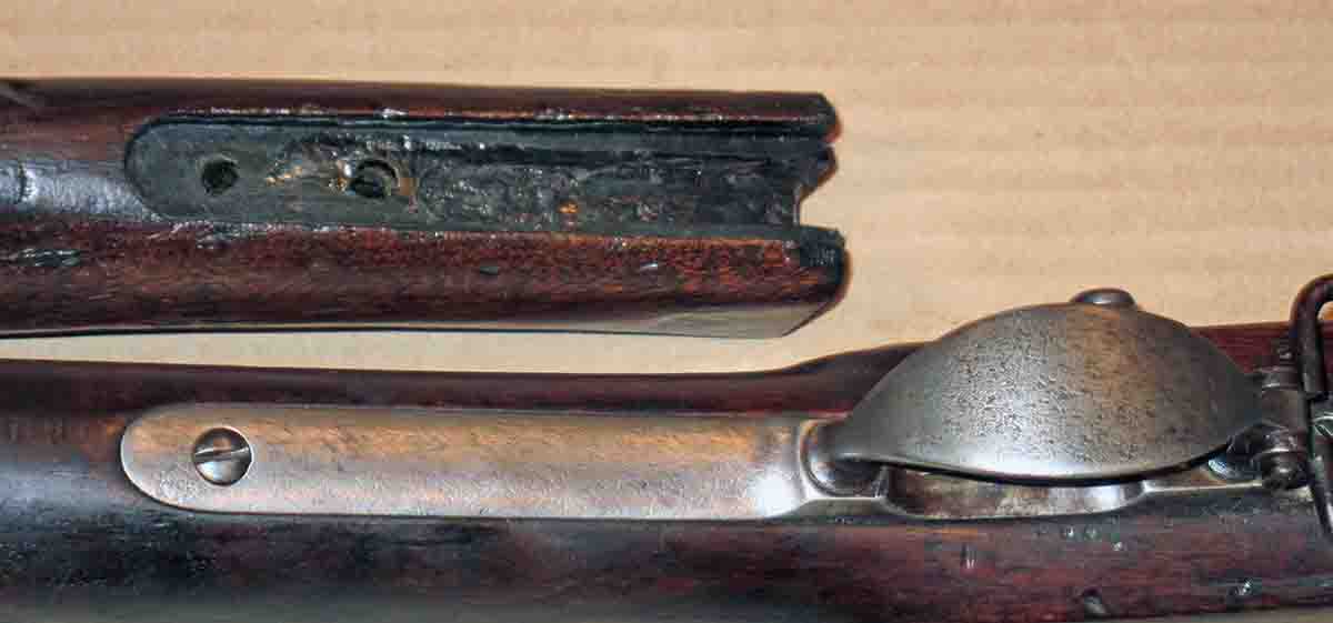 Model 1866 (lower) and “Transformed” stocks.